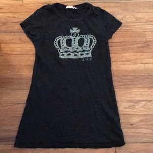Black juicy couture t shirt